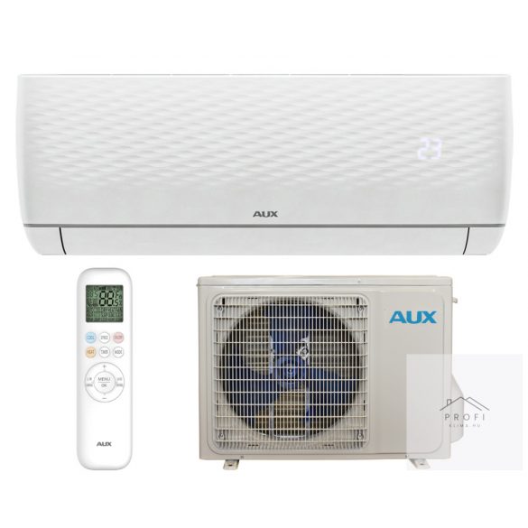 AUX DELTA 2 ASW-H09B5C4JER3DI-C3-2 OLDALFALI INVERTERES KLÍMA 2,7 KW