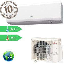   Fujitsu Eco 2,0 kW (kültéri + beltéri egység) Oldalfali split klíma ASYG07KPCE-AOYG07KPCA