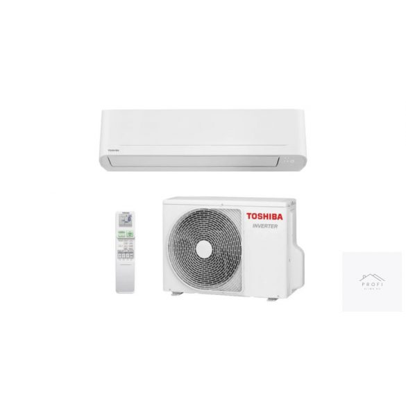 TOSHIBA SEIYA OLDALFALI INVERTERES SPLIT KLÍMA CSOMAG 2 KW RAS-B07E2KVG-E-RAS-07E2AVG-E